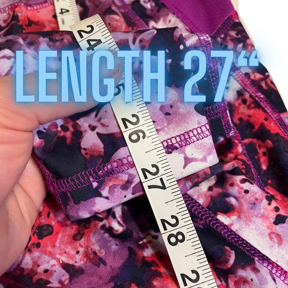 Medium work out pants pink purple PRELOVED - Picture 6 of 9